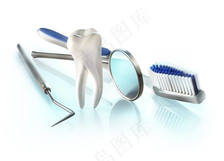 一套保护牙的工具图片