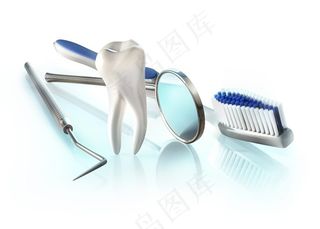 一套保护牙的工具图片