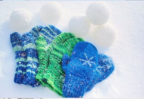 圣诞节冬天风景背景