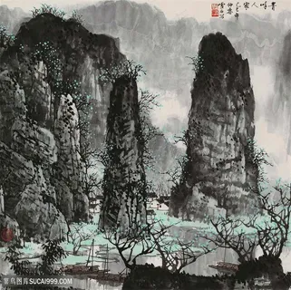 白雪石唯美巍峨山脉高清装饰画 白雪石唯美巍峨山脉高清装饰画