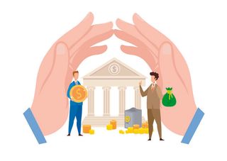 扁平化人物场景办公互联网等距ai矢量设计网页海报UI素材插画