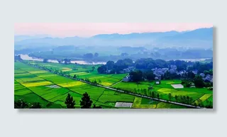 农村 山峦 山脉 摄影 自然景观 田园风光