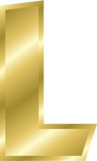 字母L PNG免抠