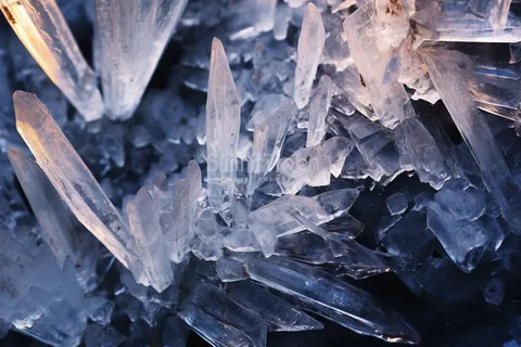 冰块冰川细节特写摄影图