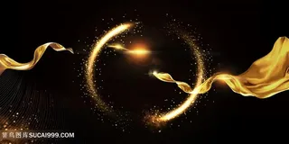 黑金大气背景高清图