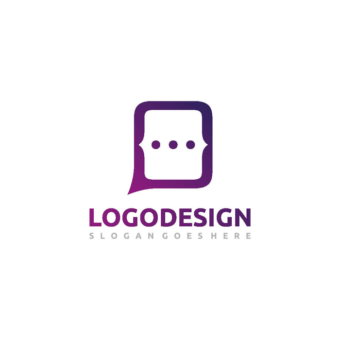 图标标识标志立体几何图形企业商标VI品牌LOGO设计模板AI矢量素材