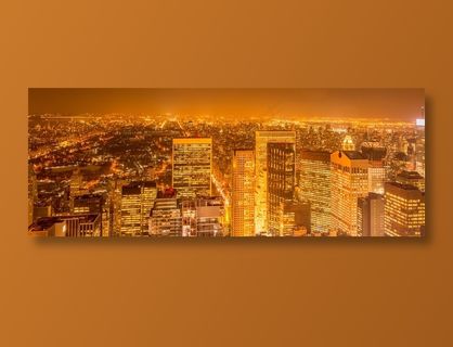 现代化建筑物夜景高清摄影图片