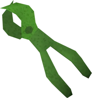 草绿色夹子卡通现代农业