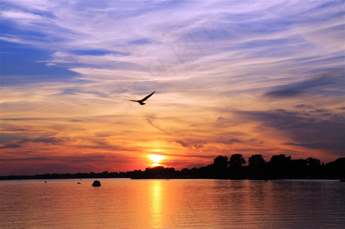 醉美夕阳图片风景图片素材