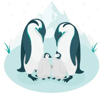 矢量企鹅图