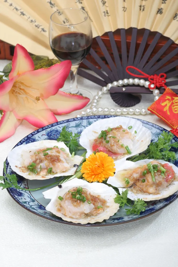 旋转 生烤扇贝 (3)