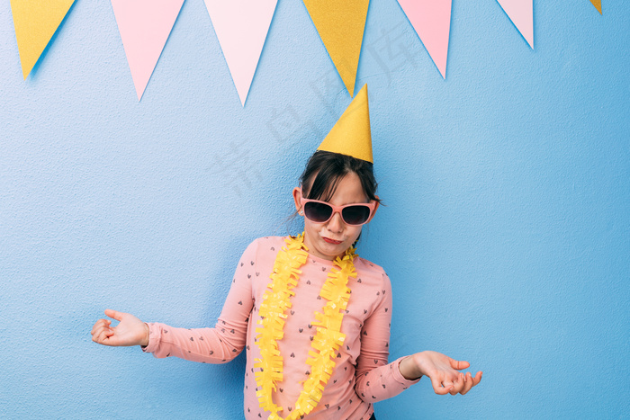 清新唯美可爱的女孩摄影图片