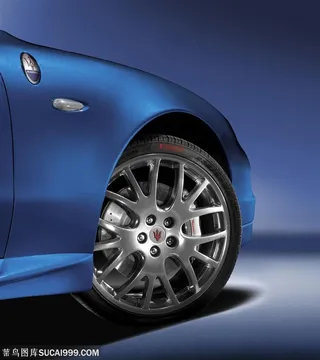 超级跑车-玛莎拉蒂轮毂特写