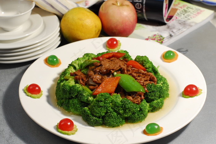  兰花豉椒牛柳