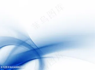 动感蓝色曲线背景高清图
