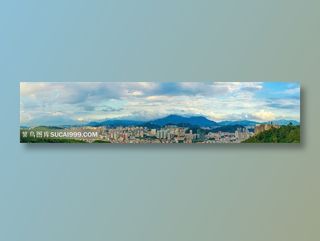 深圳城市建筑风光全景