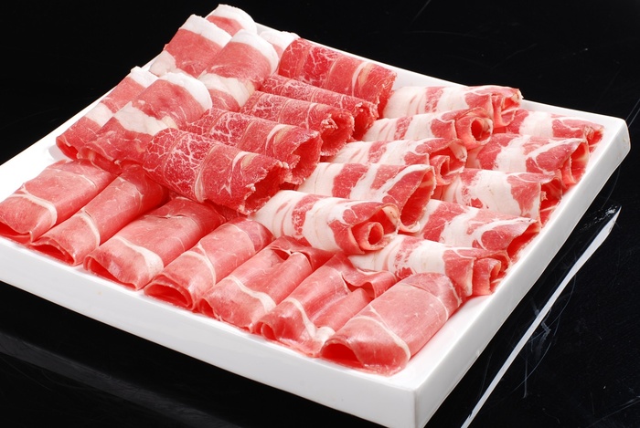 火锅配菜肉片肉类荤类