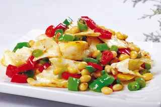 0911CC-321腊八豆炒荷包蛋