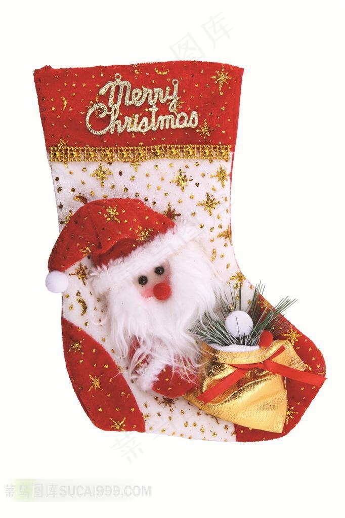 圣诞节耶诞节元素 圣诞节圣诞树挂饰圣诞袜