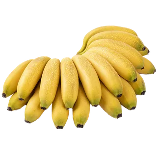 帝皇蕉 (1)水果超市商品白底图免抠实物摄影png格式图片透明底