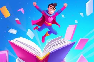 学生超人冲刺考试高考背景