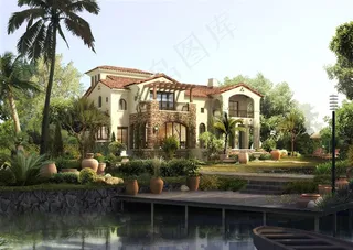 花园式如油画般的私人别墅