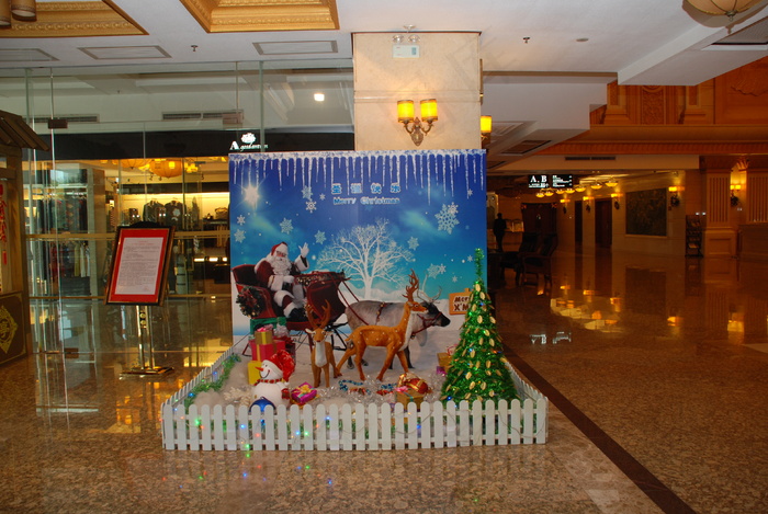 圣诞节商场装饰图片