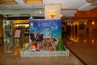 圣诞节商场装饰图片