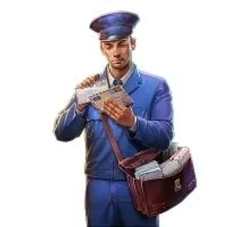 邮递员 PNG免抠