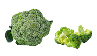 西兰花 (2)超市商品白底图免抠实物摄影png格式图片透明底