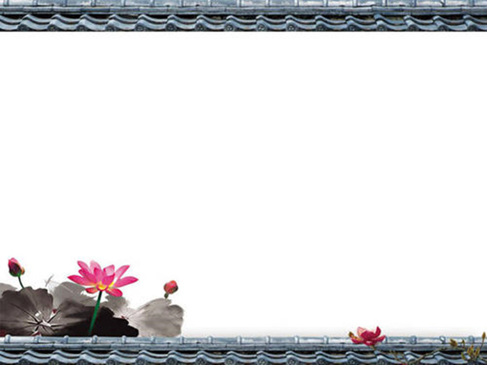 古风荷花岸边盛舞