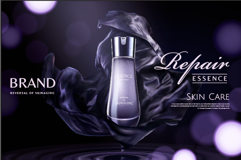 设计广告化妆品素材