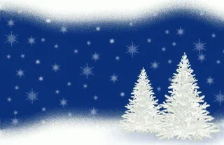 圣诞节冬天背景风景