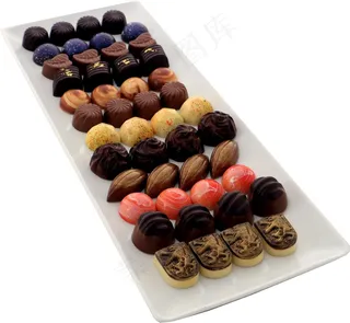 精美花样巧克力图片