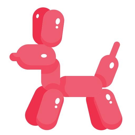 气球狗 PNG免抠(512x512)