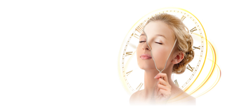 元素 插画 美容  美白  时间