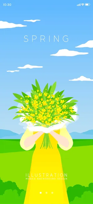 春天插画