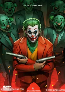 小丑人物素材图片