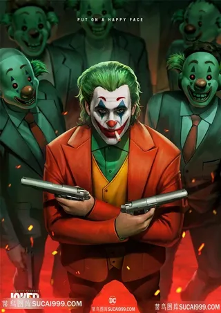 小丑人物素材图片