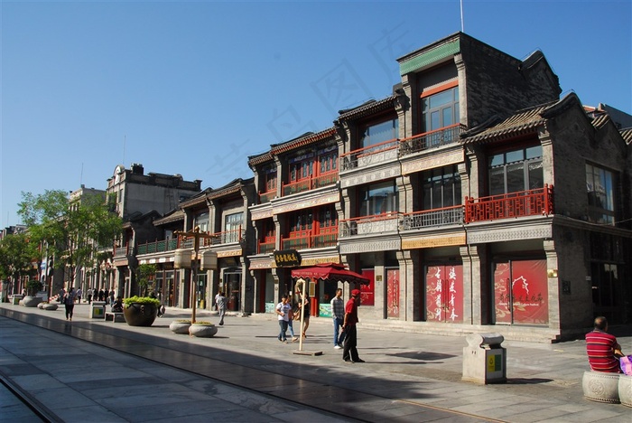 北京前门大栅栏街景