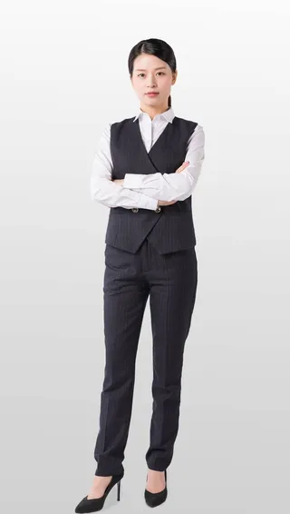 客服传统职业装