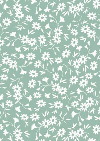 小碎花绿色背景