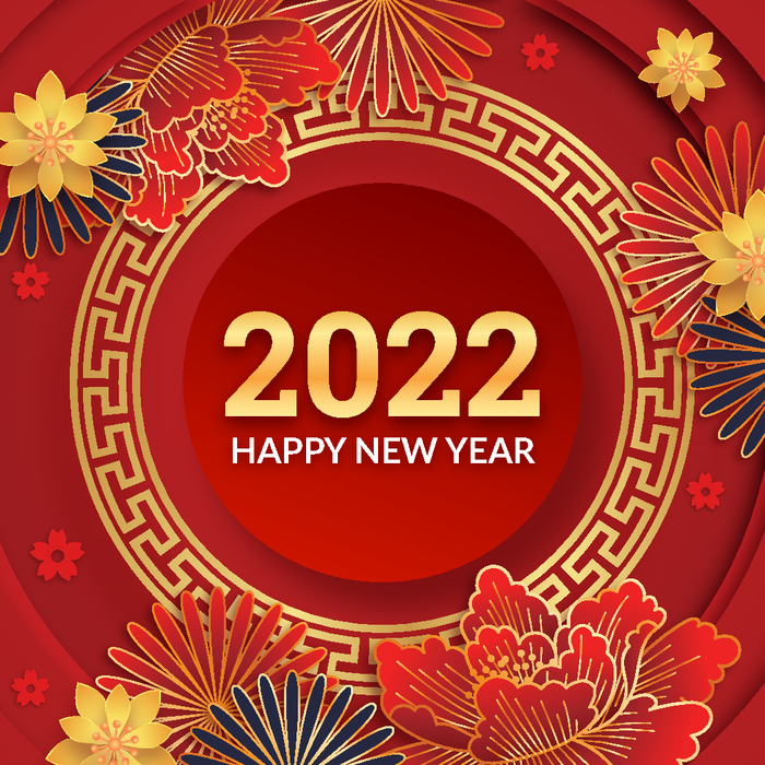 新年海报贺卡红包背景