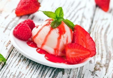 冰淇淋食品广告