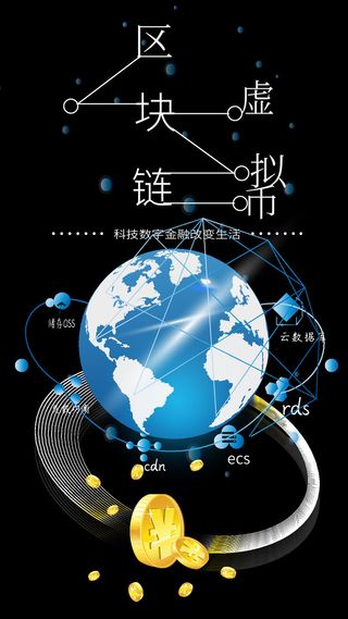 手机版区块链科技图