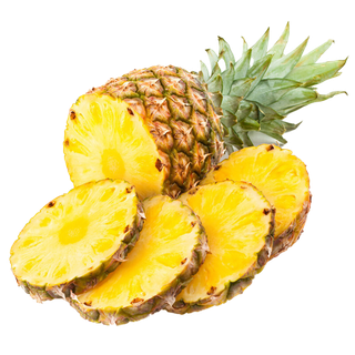 菠萝水果超市商品白底图免抠实物摄影png格式图片透明底