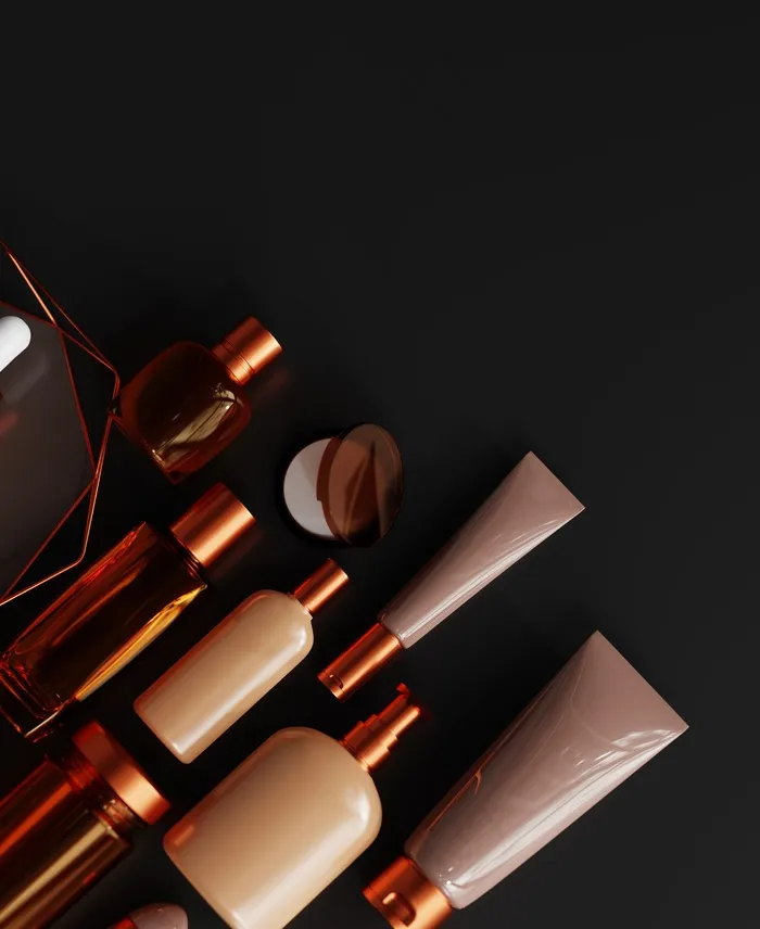 护肤水乳霜套装图片