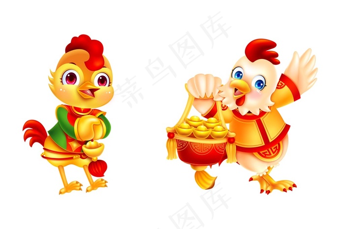 春节十二生肖之鸡