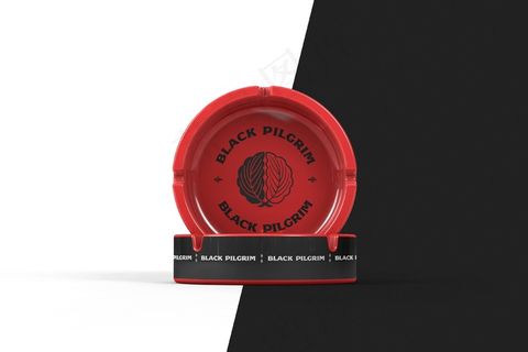 烟灰缸样机PSD格式智能贴图设计模板