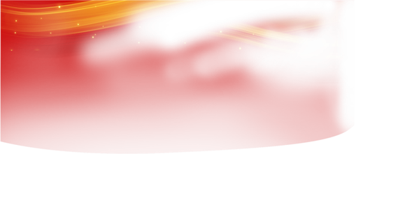 红色免抠素材亮片春节